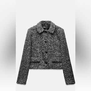 Brand new ZARA Textured Sequin Blazer S with tag on !